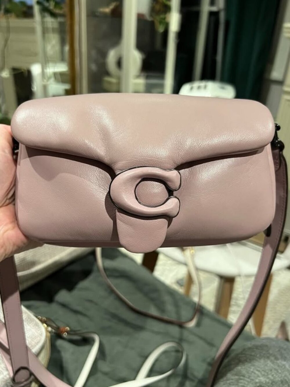 Coach Pillow Tabby Shoulder Bag 18 - Ice Purple